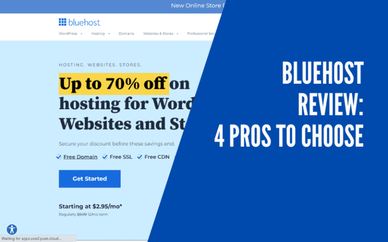 Blue Host Review: 4 Pros To Choose – #4 is the Best
